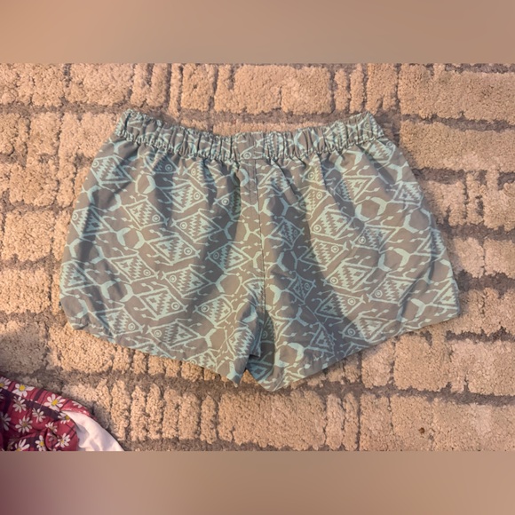 Patagonia Gray and Blue Women Shorts - Picture 7 of 9